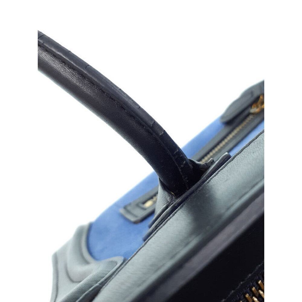 Celine Shopper Leather Shoulder Bag - Picture 6 of 9